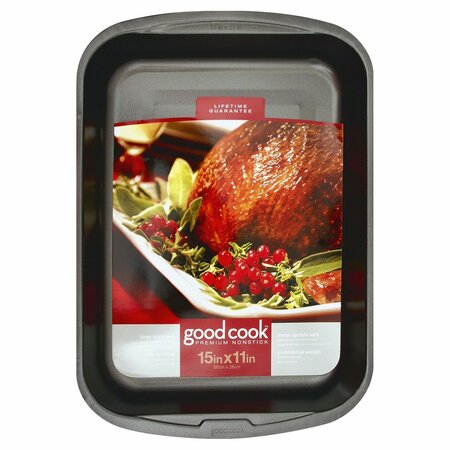 GOOD COOK Bradshaw Non Stick Roast Pan 11.5X15.5 388998